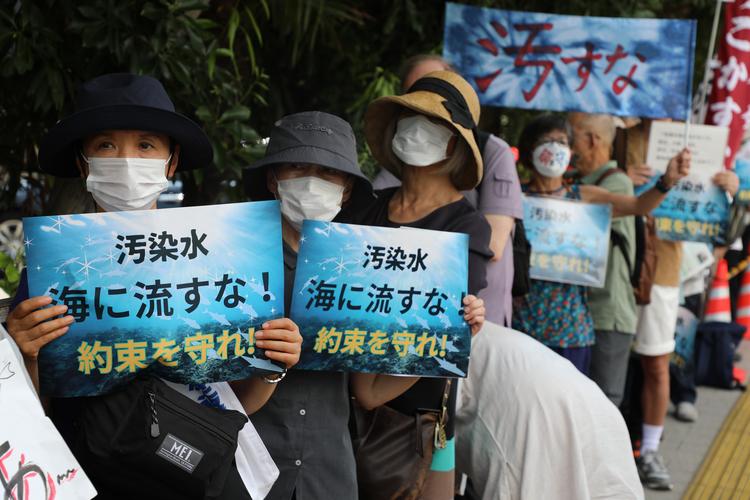 香港各界强烈反对日本福岛核污染水排海
