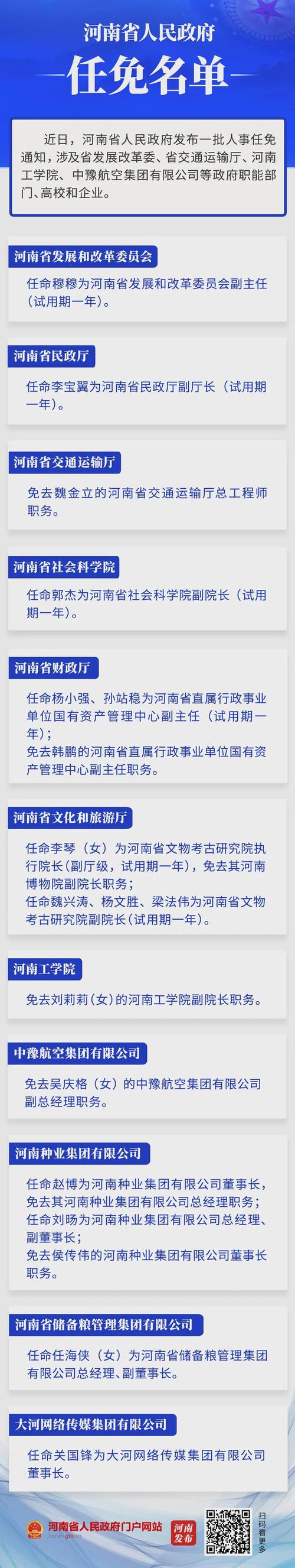 河南省政府新任免一批干部_5