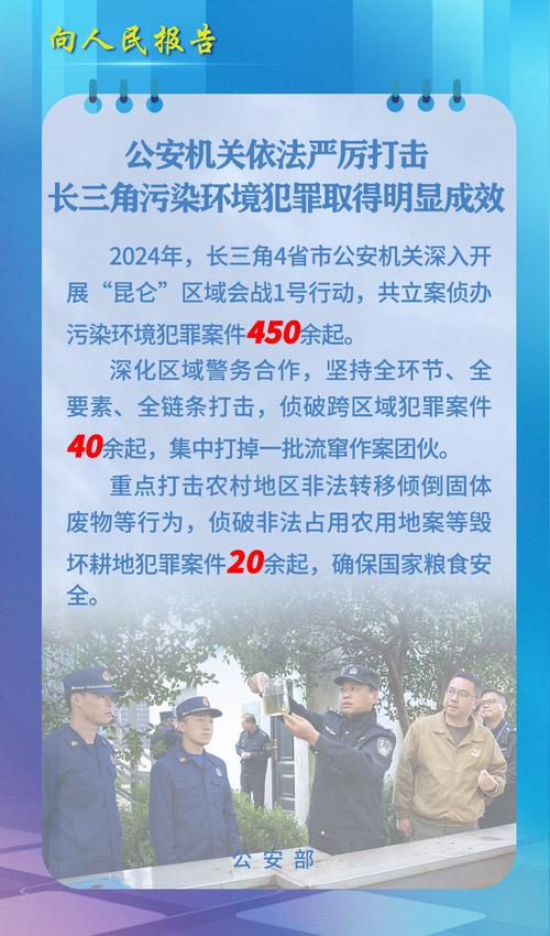 我国公安机关对环境资源犯罪实施“全环节、全要素、全链条”打击