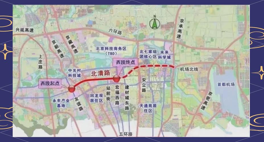北京经开区拟建一座新桥,位置在