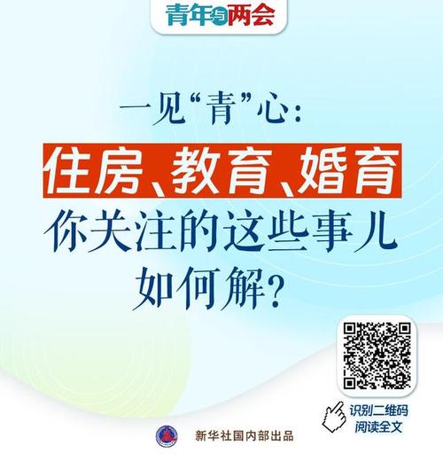 一见“青”心:住房、教育、婚育,你关注的这些事儿如何解?
