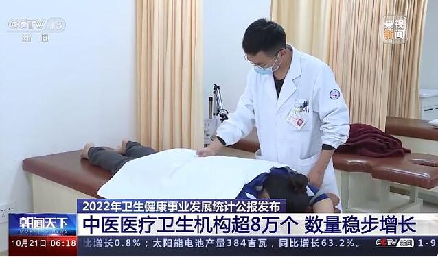 国家卫健委:中医医疗卫生机构超8万个,数量稳步增长