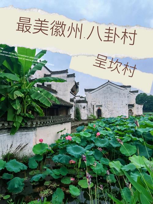 探访皖南千年古村落呈坎村:风景如画 游人如织